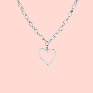 Love Me NOT Necklace Silver