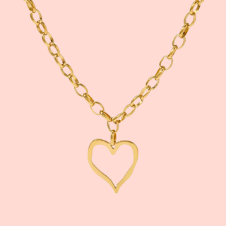 Love Me NOT Necklace Gold