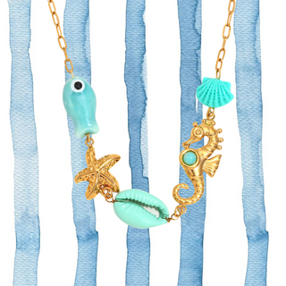 Aquamarine necklace
