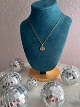 Load image into Gallery viewer, Evil eye rhinestone necklace
