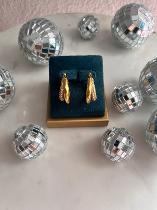 Double hooped earrings