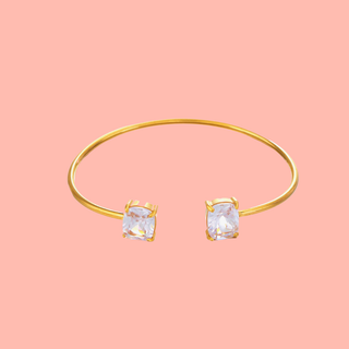 Clear gem Bangle