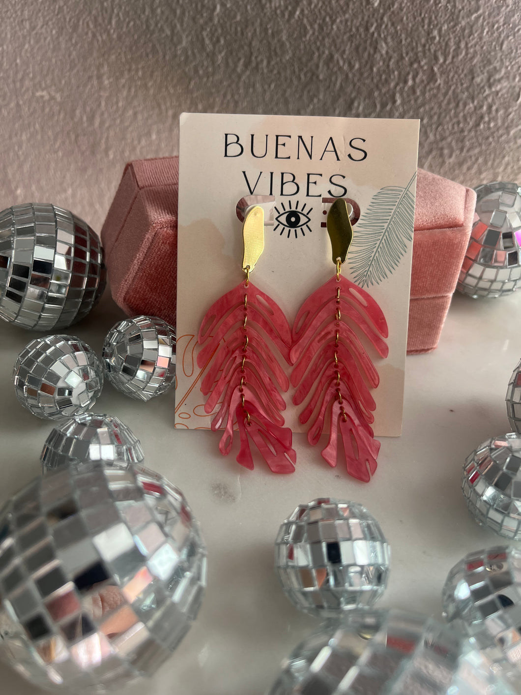 Pink Sierra earrings