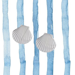 Silver Shell studs